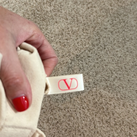 Valentino Small Canvas Tote - Picture 6 of 11